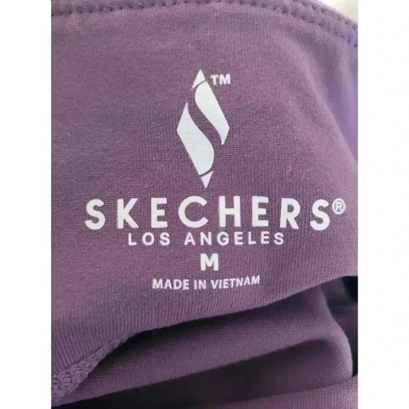 Skechers Purple Bootcut Leggings Womens size Medium #7 - Picture 4 of 4